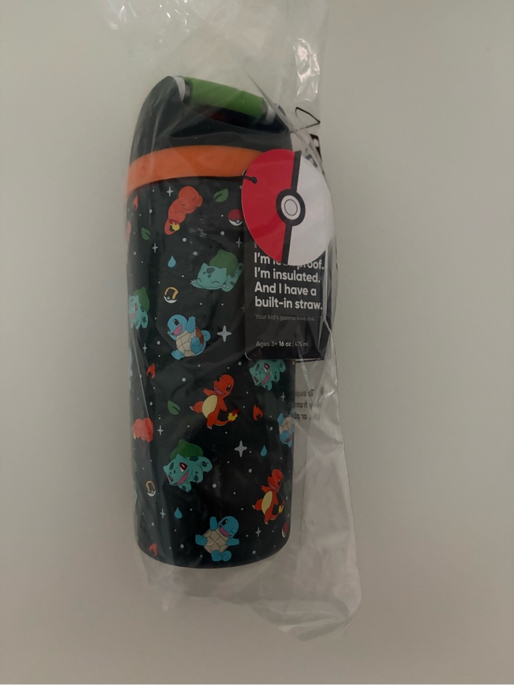 NEW Pokémon x Owala FreeSip 24oz Water Bottle - Kanto